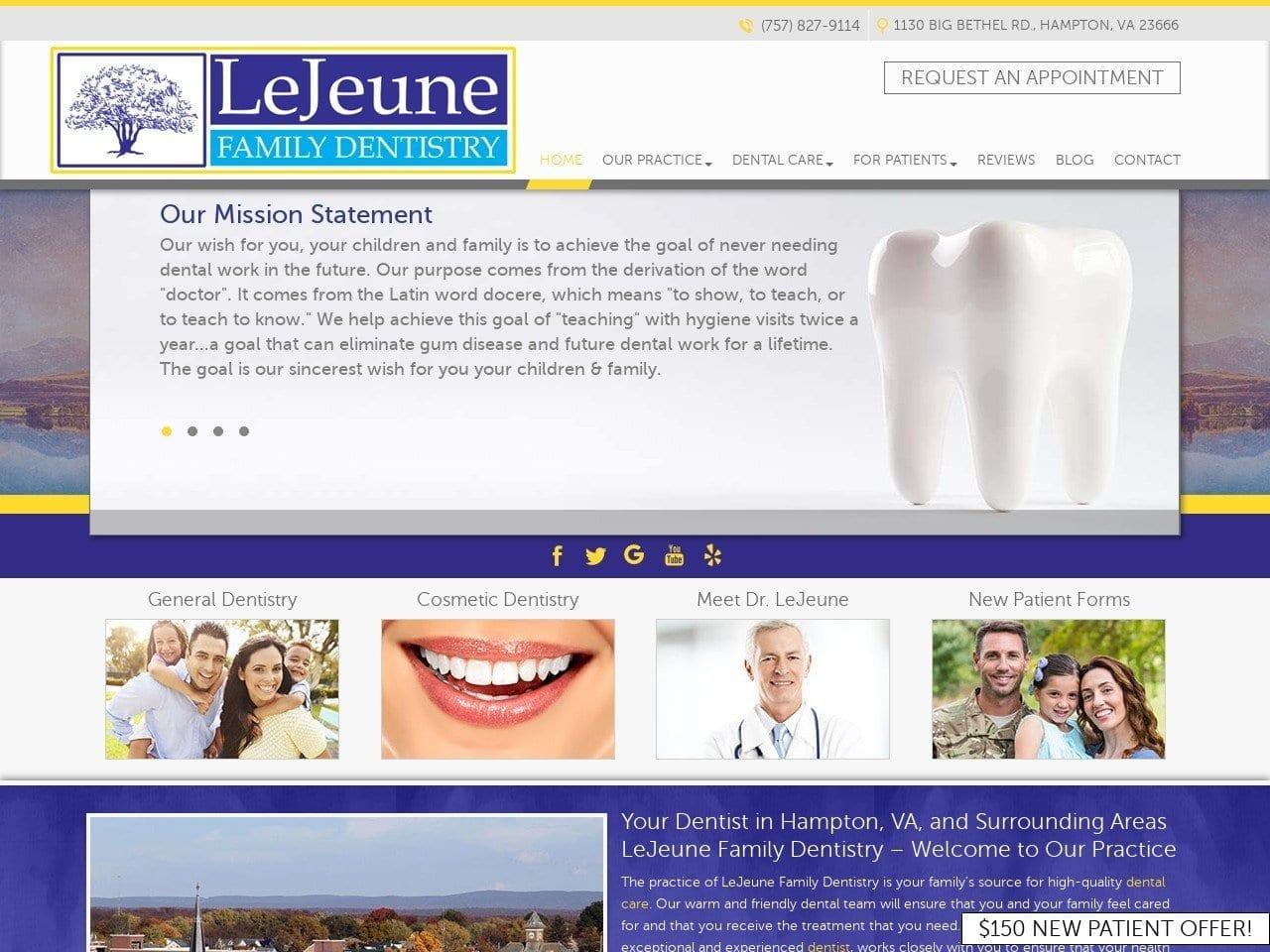Barry J LeJeune DDS