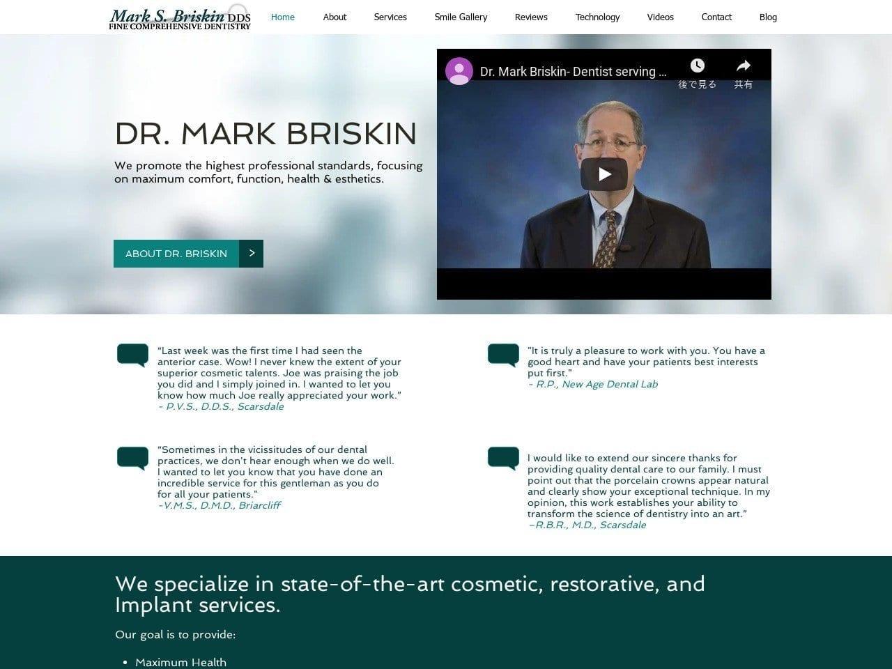 Dr. Mark S. Briskin DDS