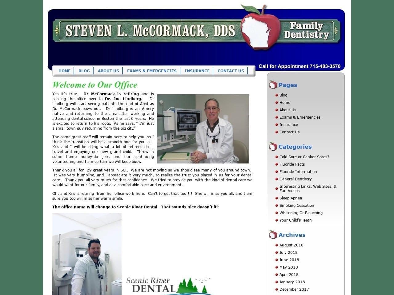 Mc Cormack Steven L DDS