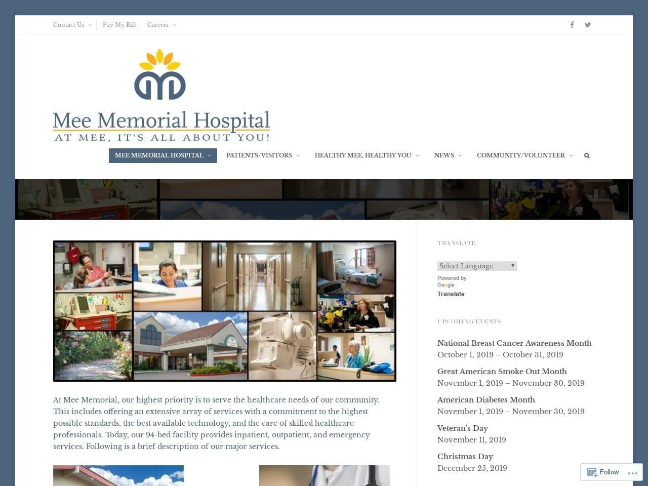 Mee Memorial Dialysis Center