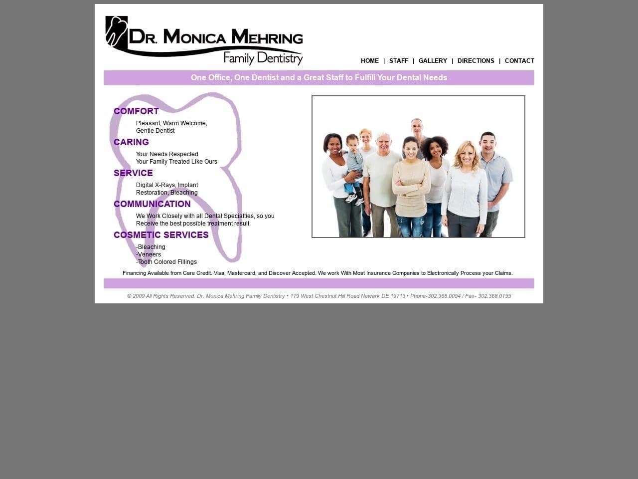 Mehring Monica DDS