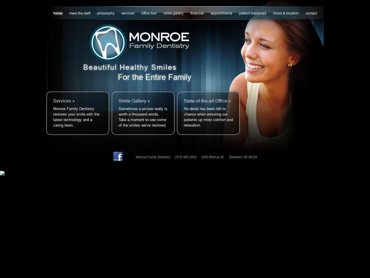 Monroe Family Dentist screenshot