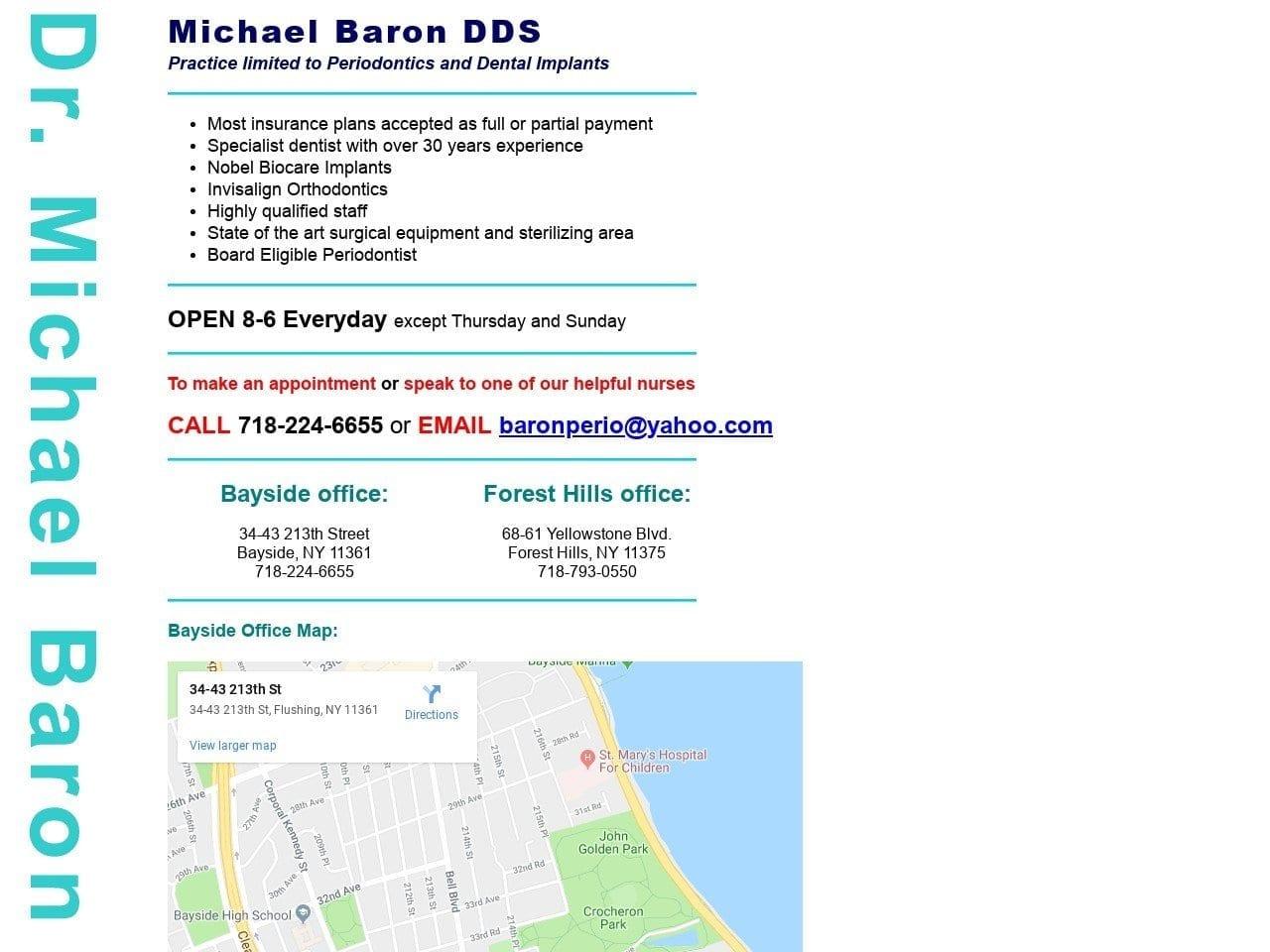 Michael Baron DDS