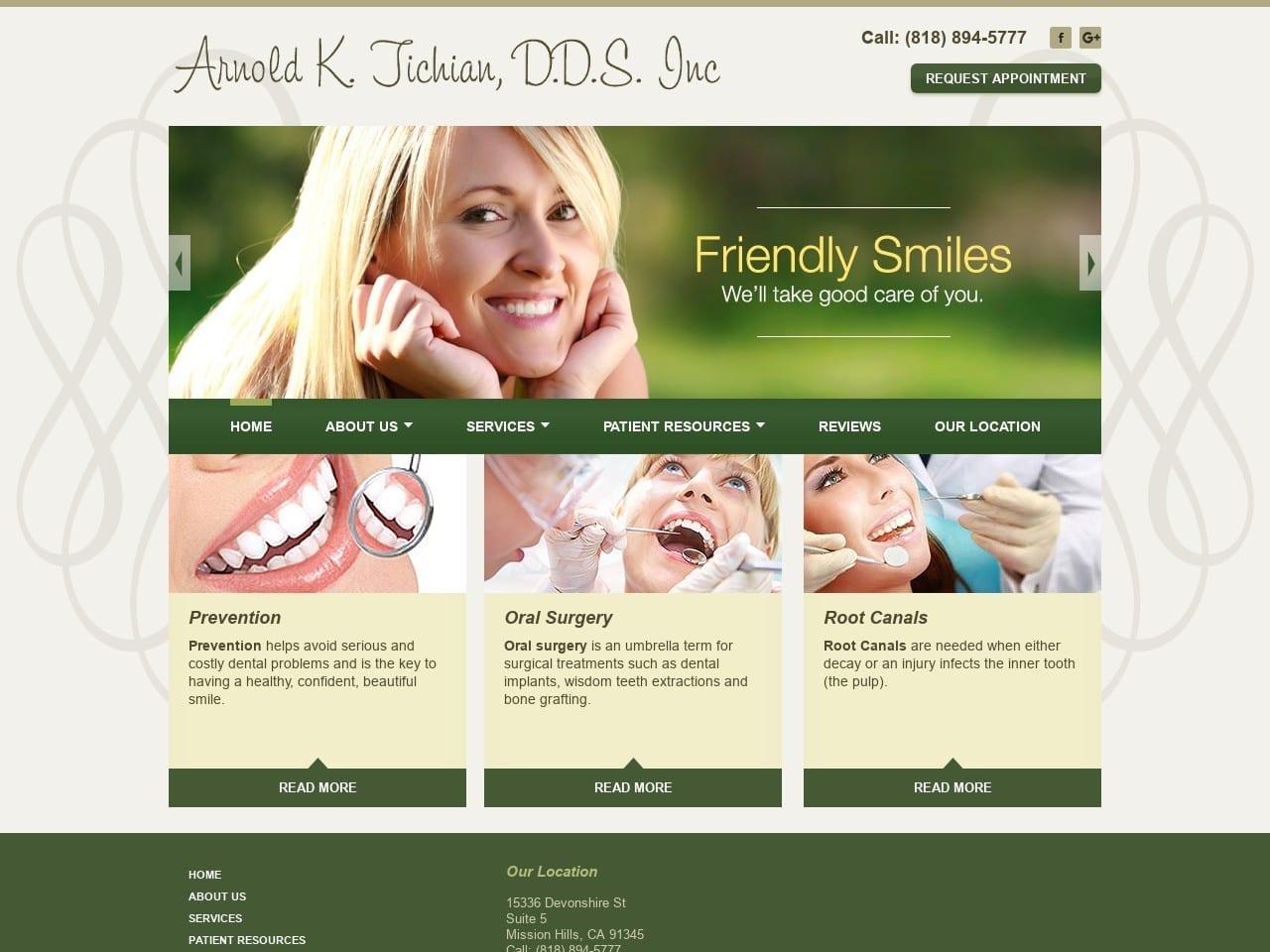 Arnold K Tichian Inc