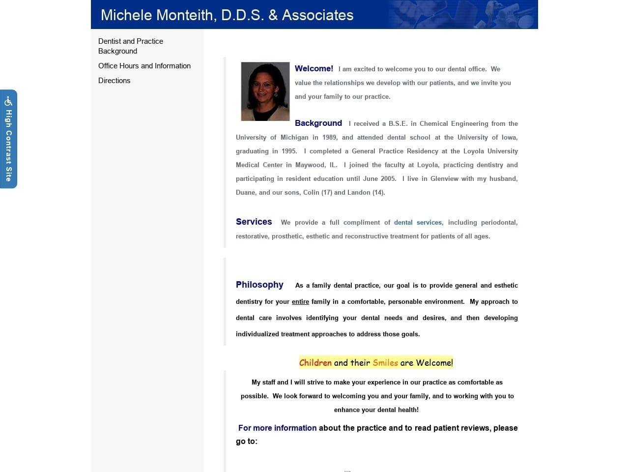 Monteith Michele Dr DDS