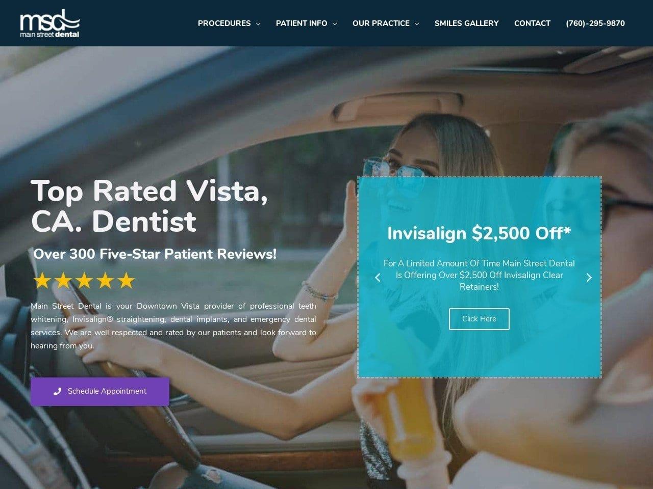 Main Street Dental Vista