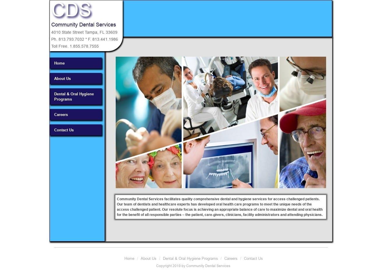 CDS Community Dental Services screenshot