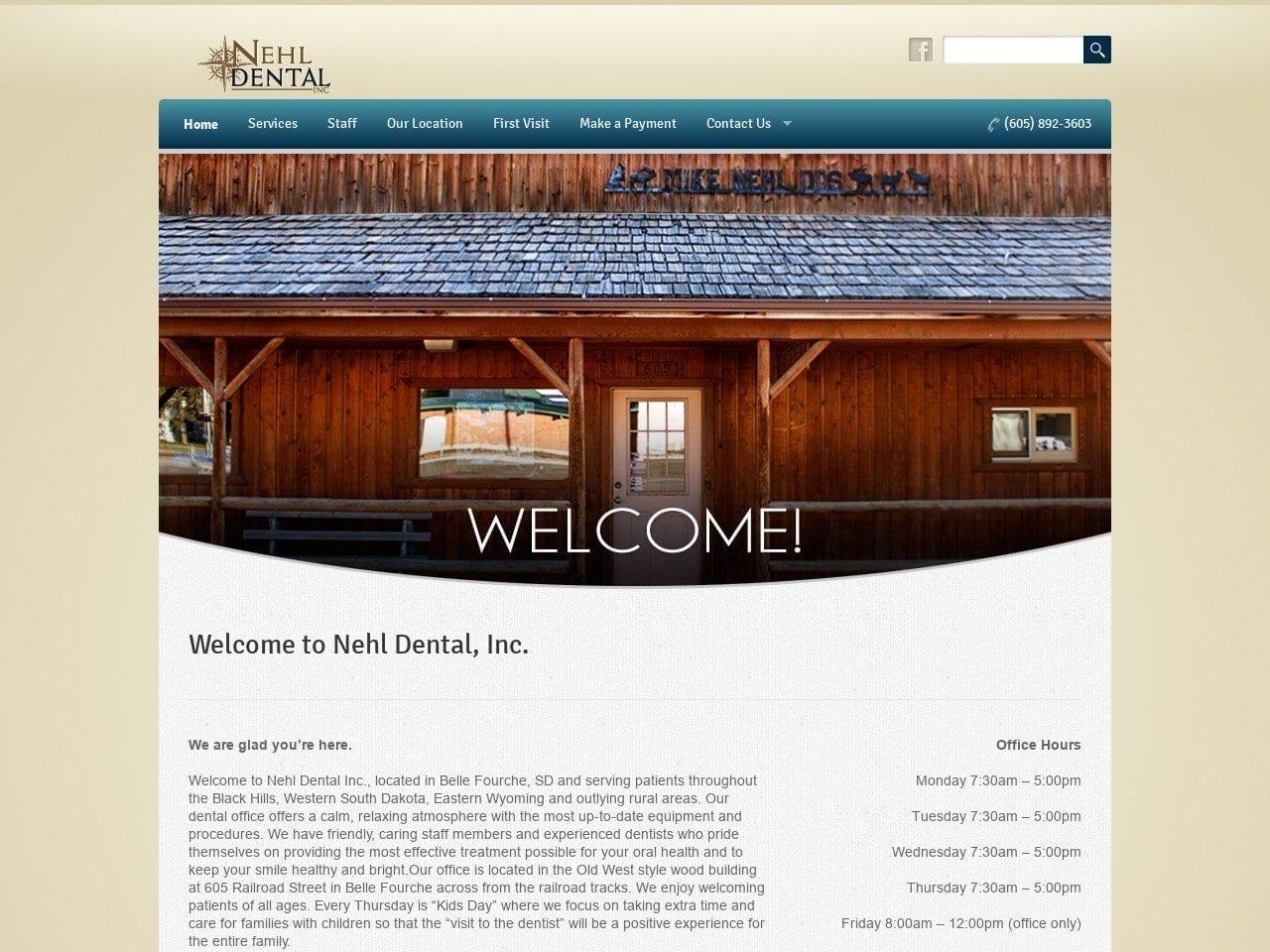 Dr. Matt E. Nehl DDS screenshot