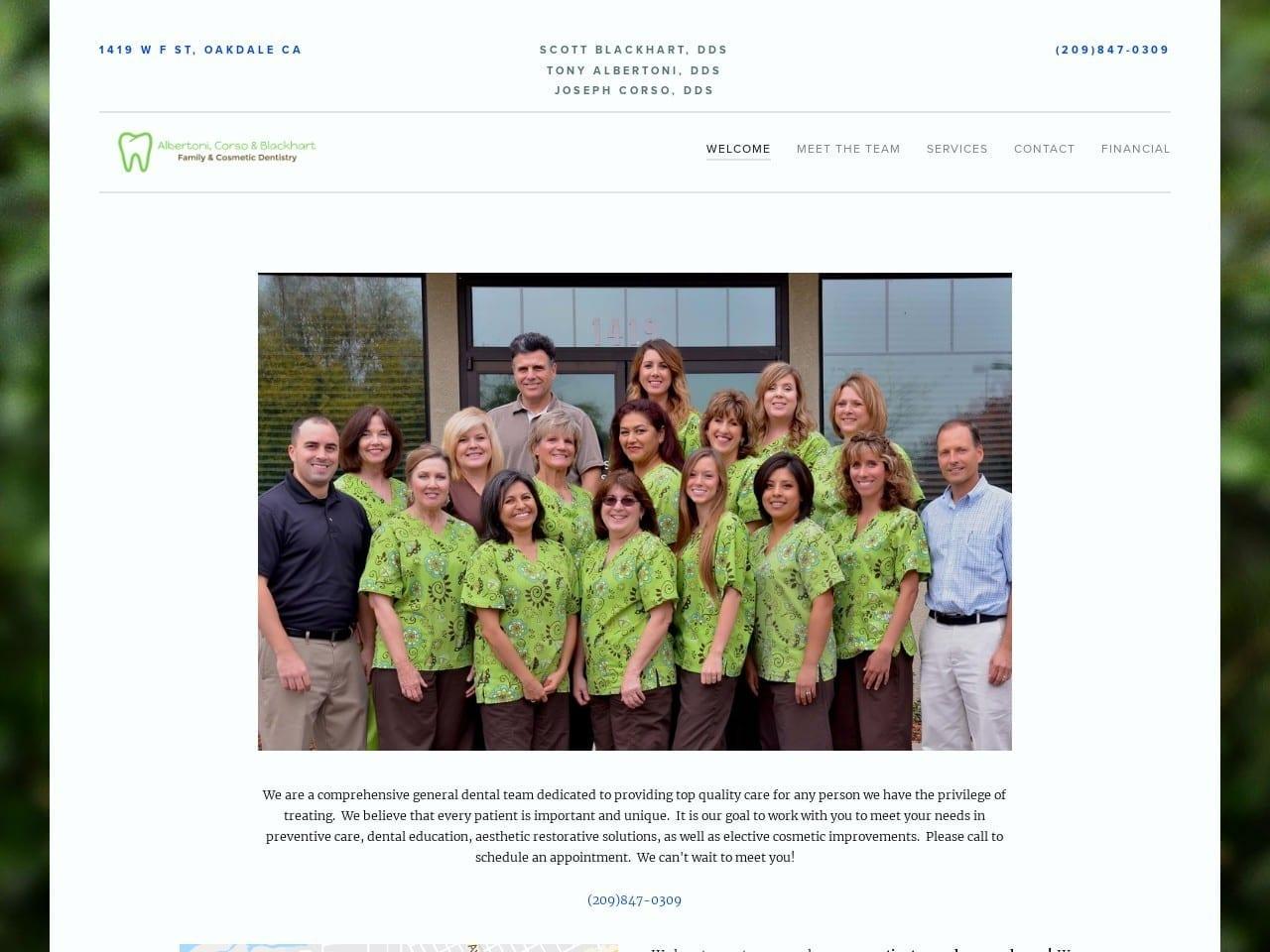 Albertoni & Corso Dentistry Albertoni Tony DDS