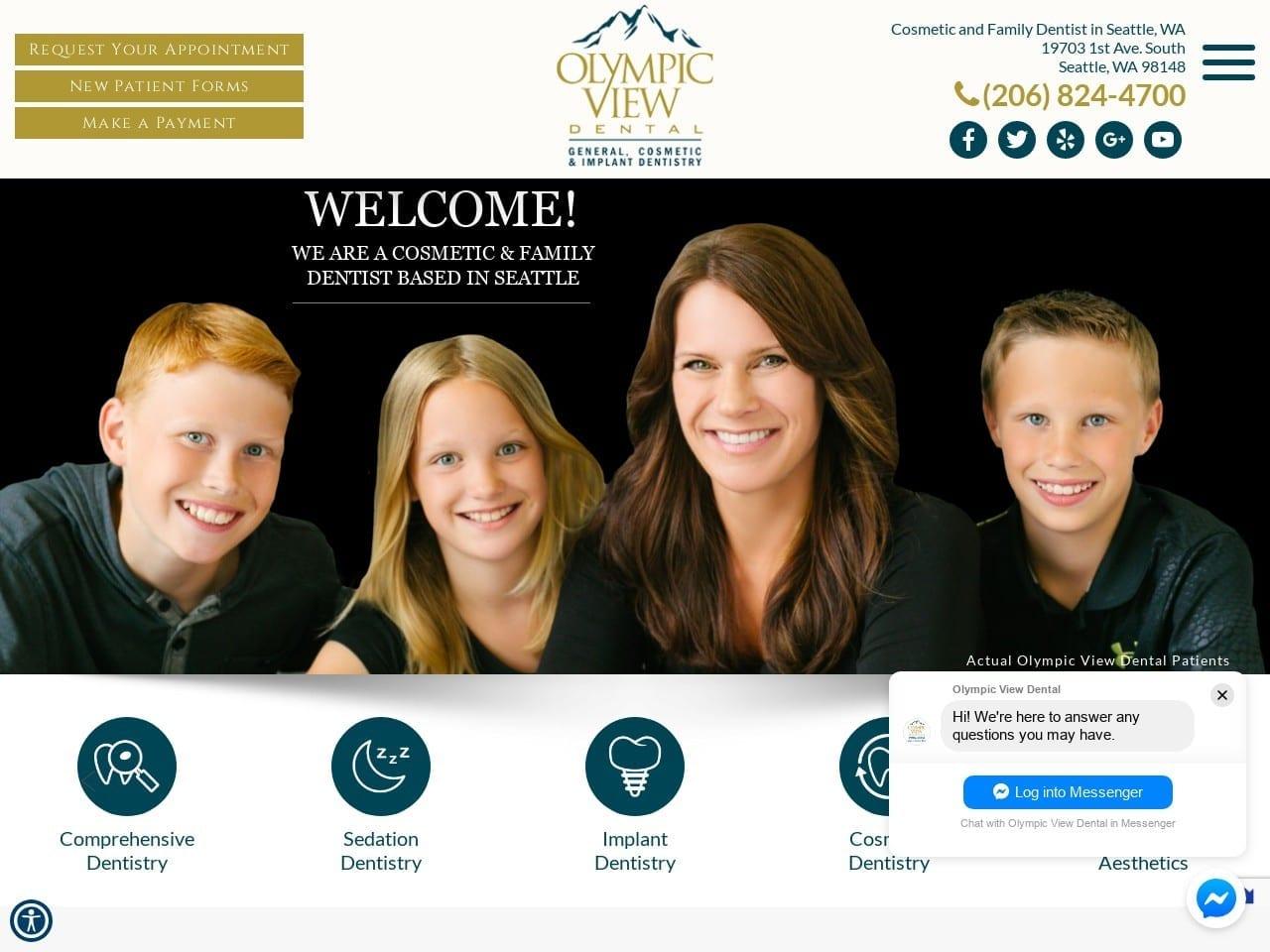 Olympic View Dental screenshot