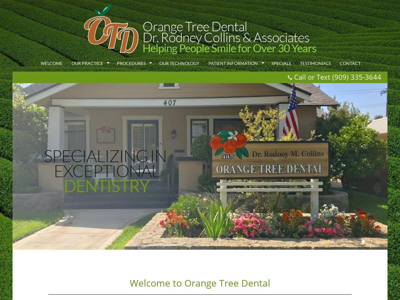 Orange Tree Dental screenshot