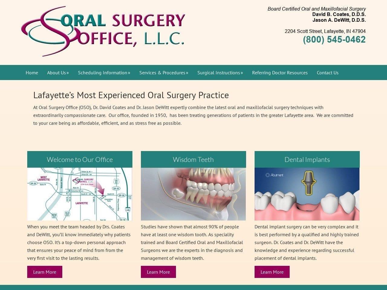 Oral Surgery Office screenshot