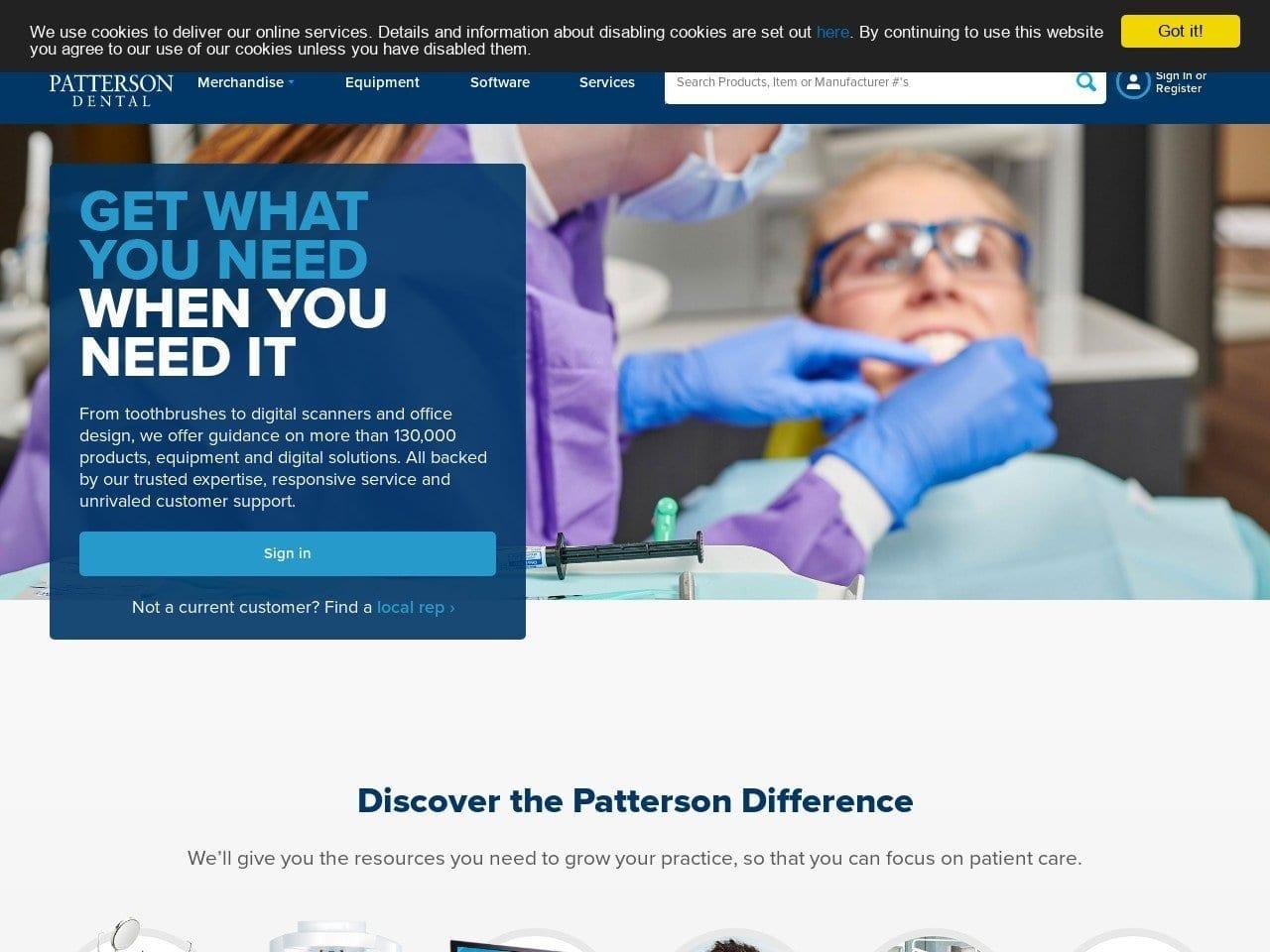 Patterson Dental Supply Co