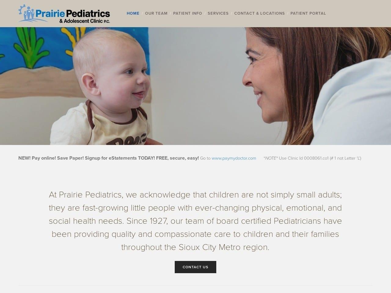 Prairie Pediatrics & Adlscnt Kampfe Mark I DDS