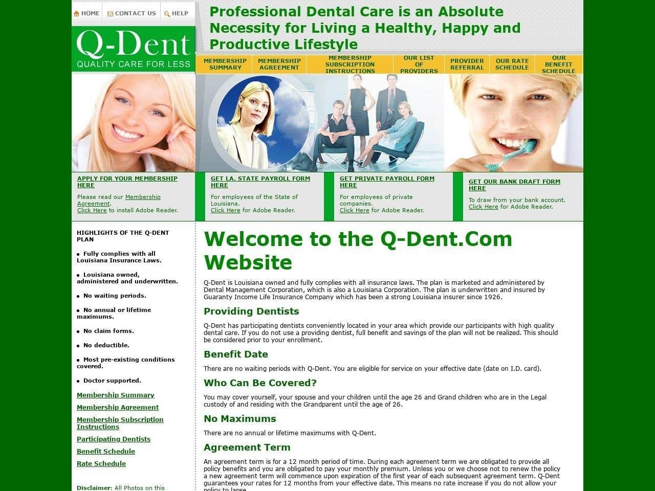 Dental Management Corporation screenshot
