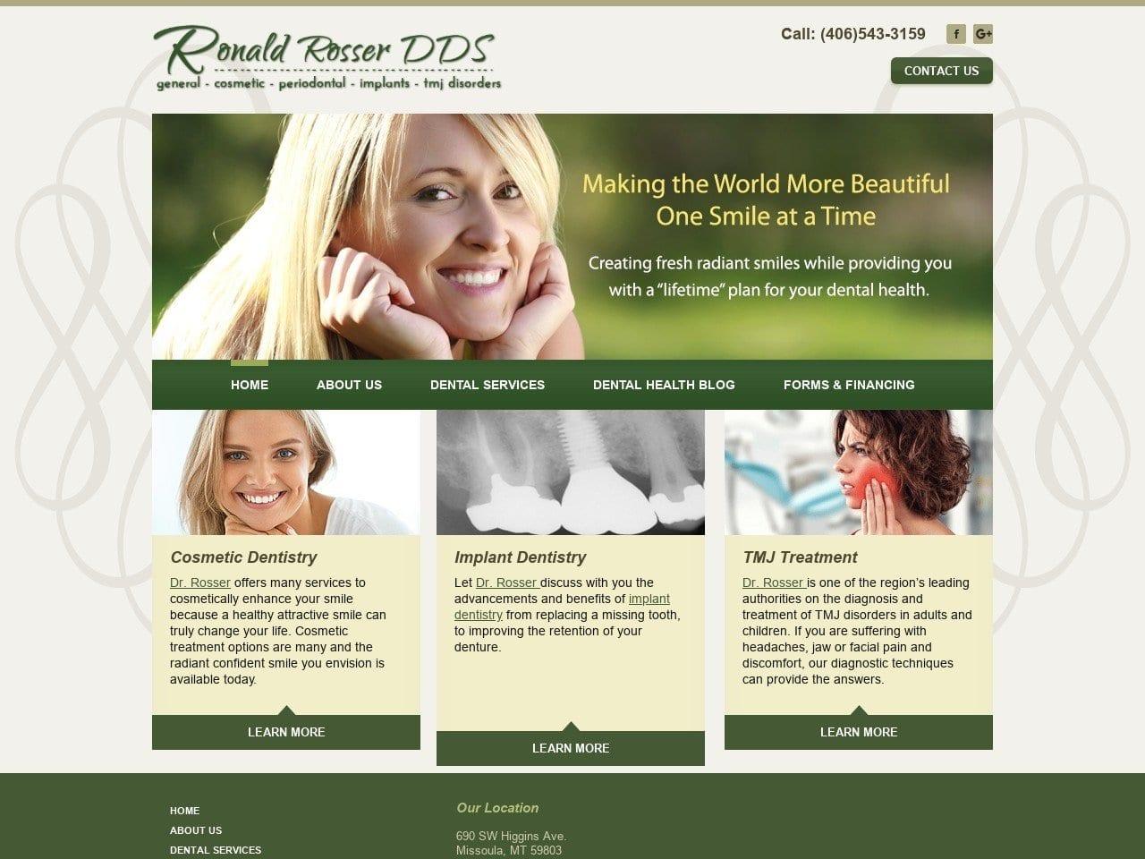 Ronald Rosser DDS