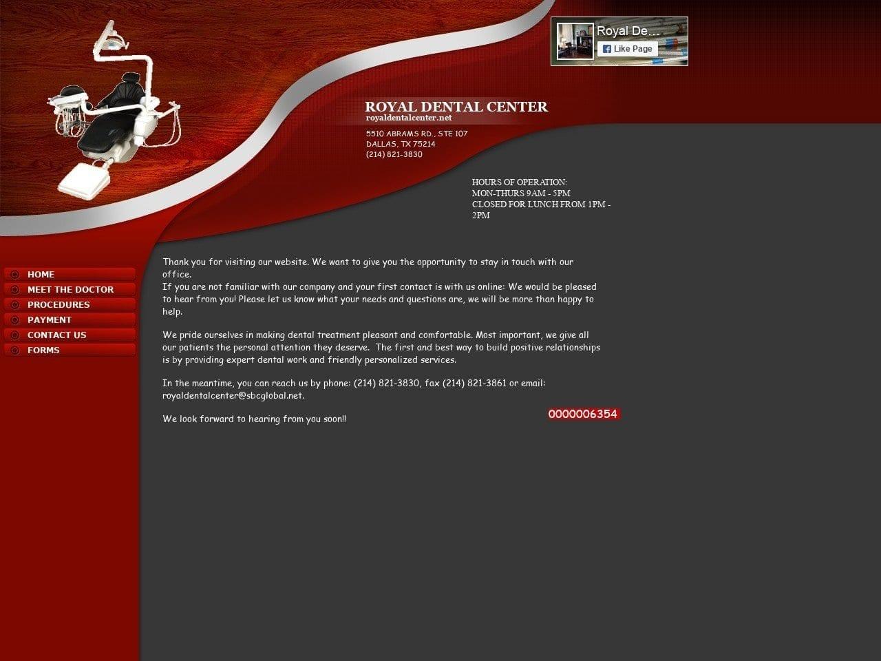 Royal Dental Center screenshot