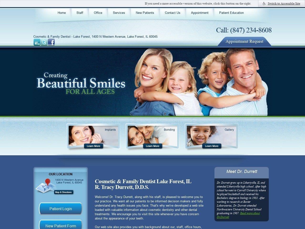 Durrett R Tracy DDS