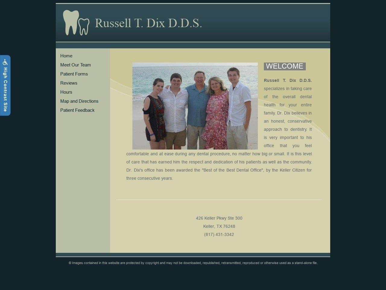 Russell T Dix Family Dentistry Dix Russell T DDS