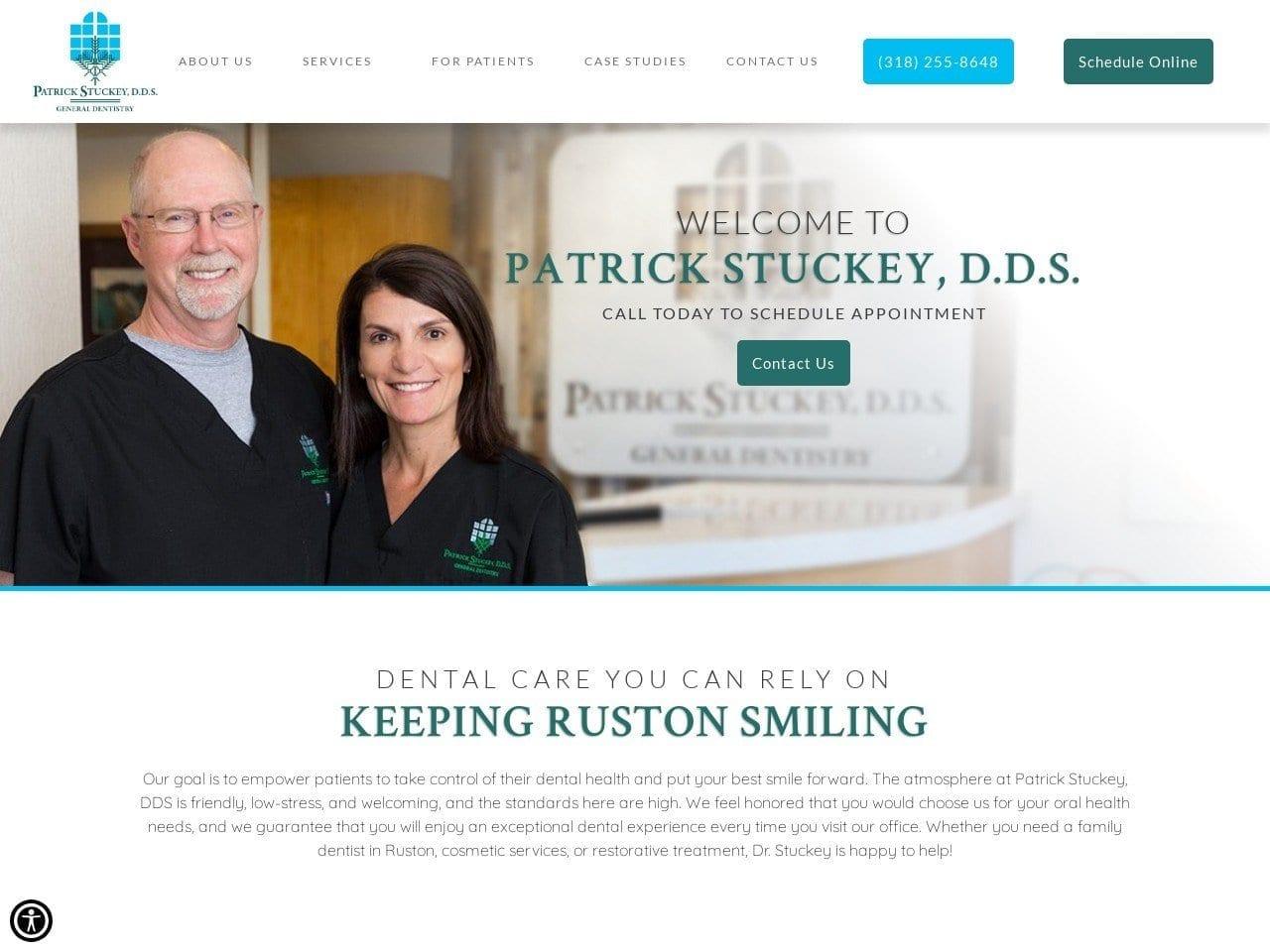 Patrick Stuckey DDS screenshot