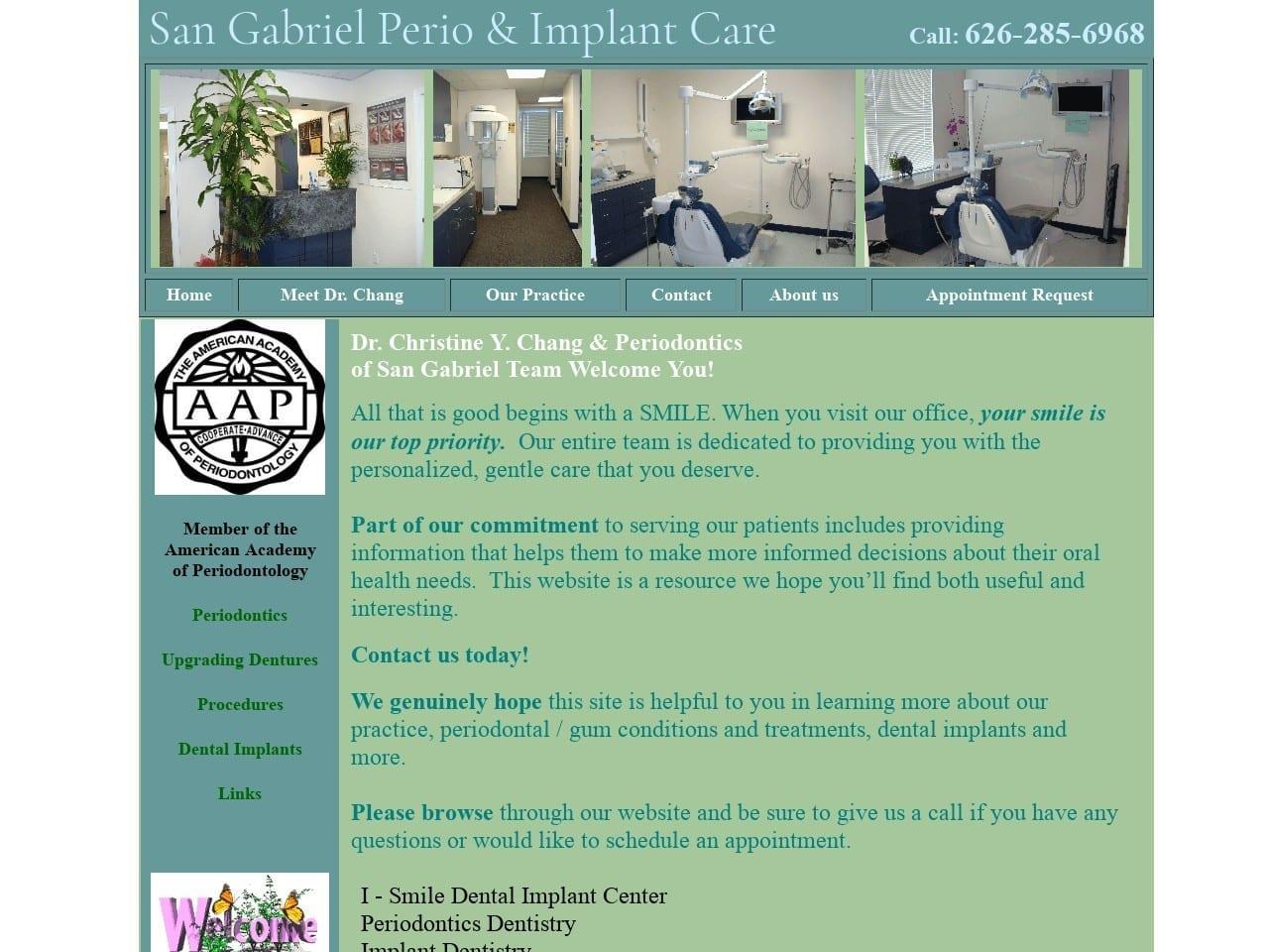 Christine Y. Chang D.D.S. M.S. Periodontics