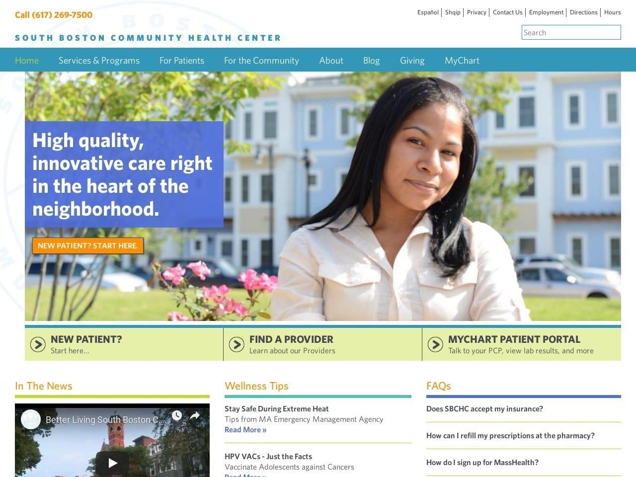South Boston Comm Health Center screenshot