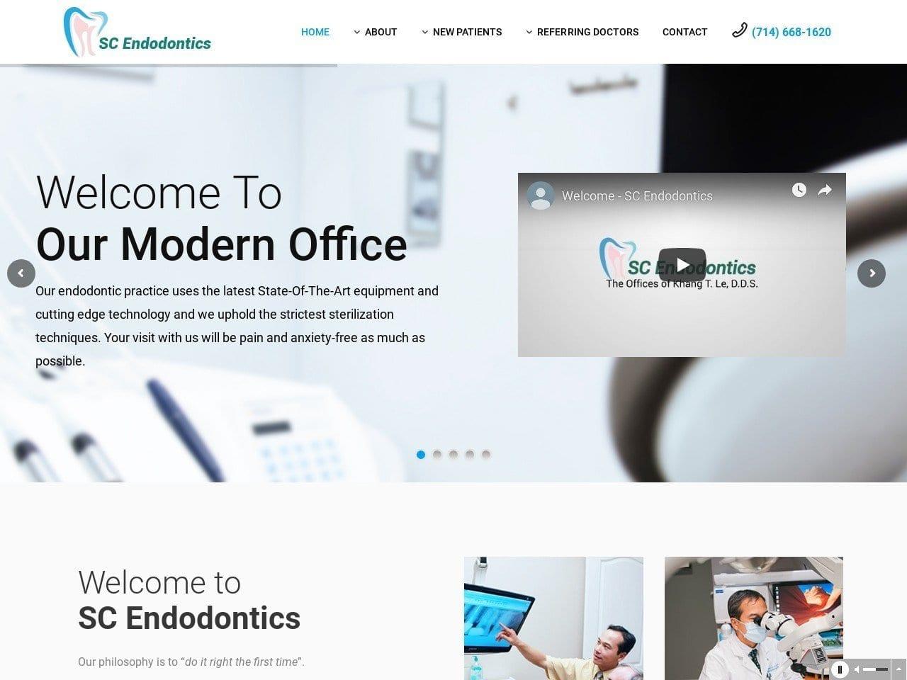 S C Endodontics screenshot