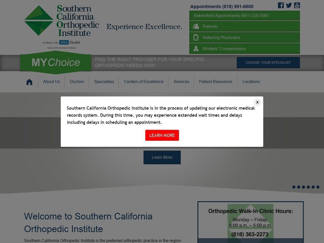 Southern California Orthopedic Institute