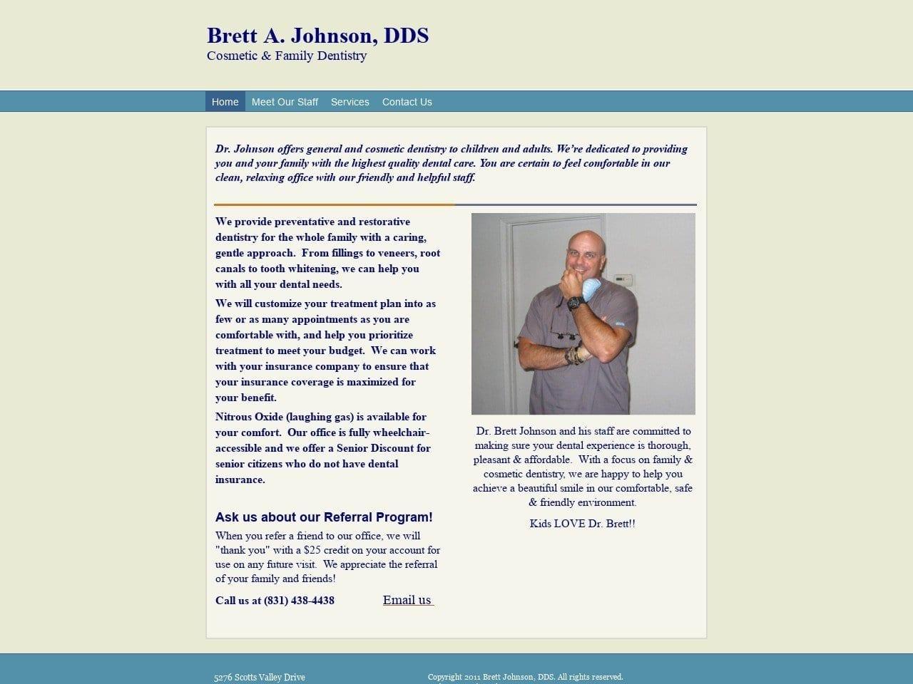 Family Dentistry Johnson Brett A DDS