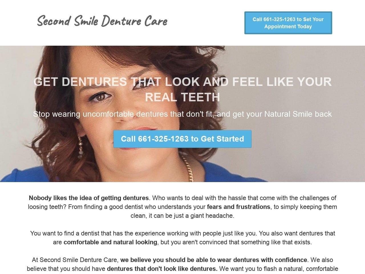 Second Smile Denture Care screenshot