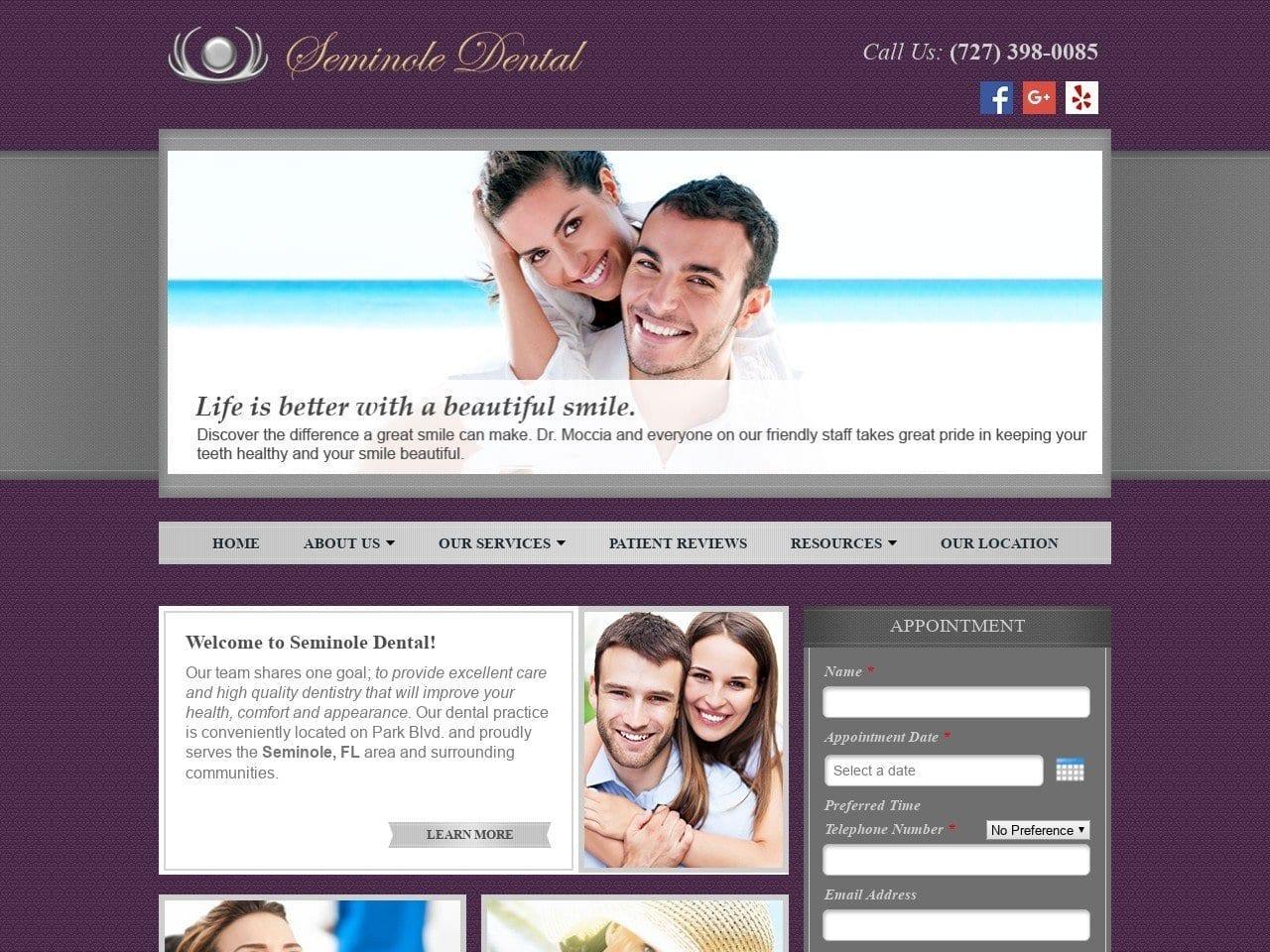 Seminole Dental screenshot