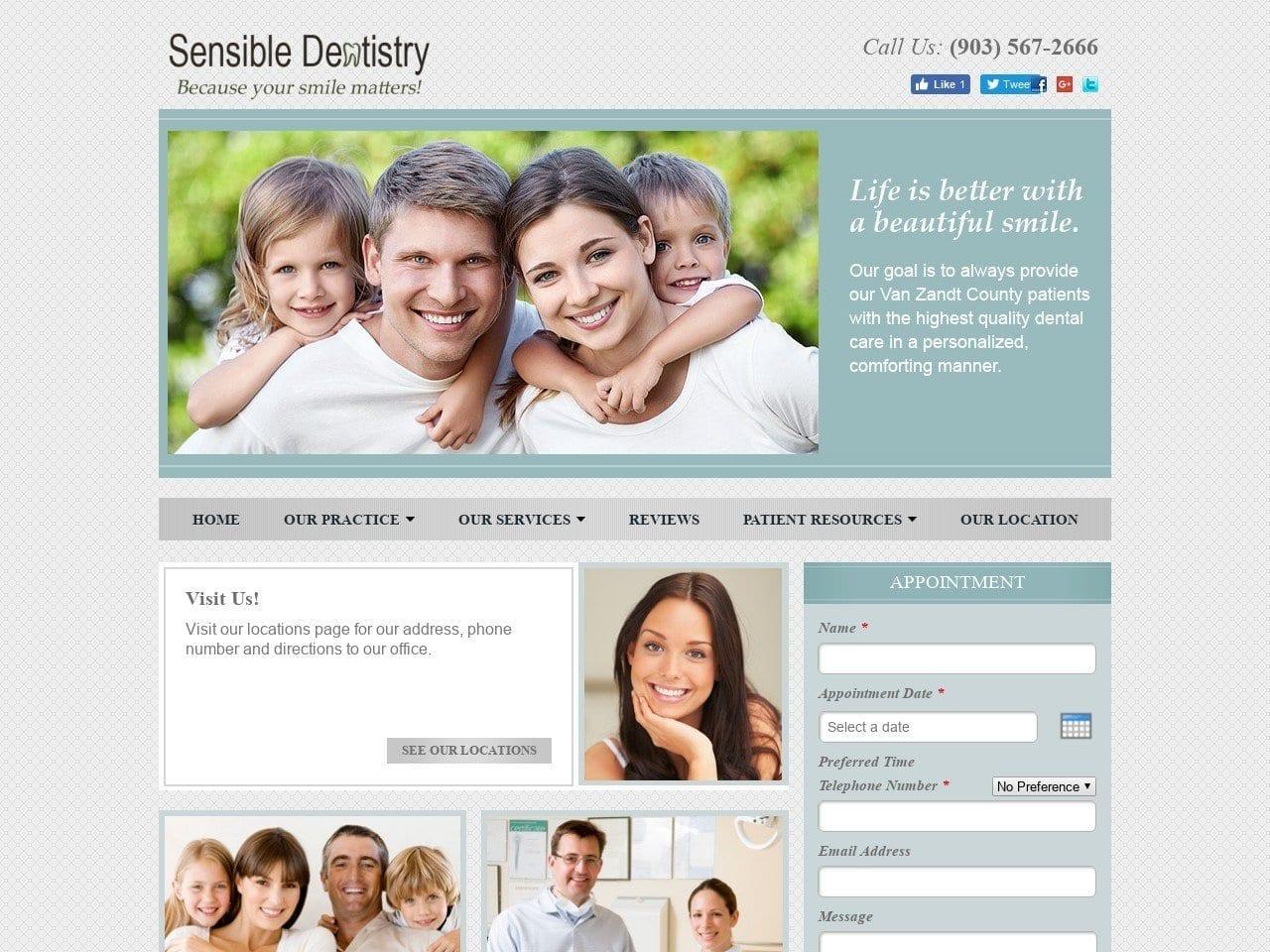 Sensible Dentistry Hoot Joe DDS