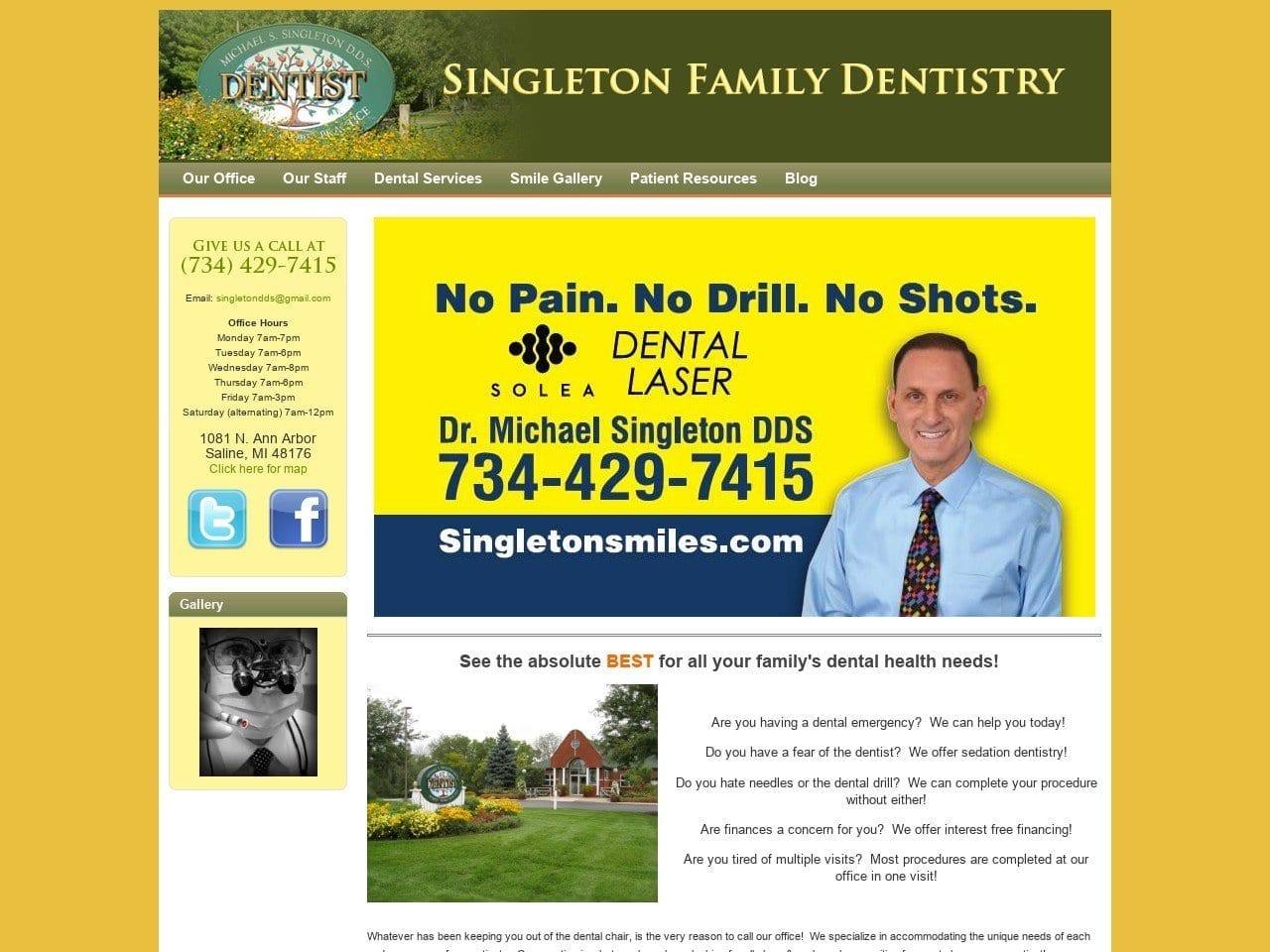Singleton Smiles