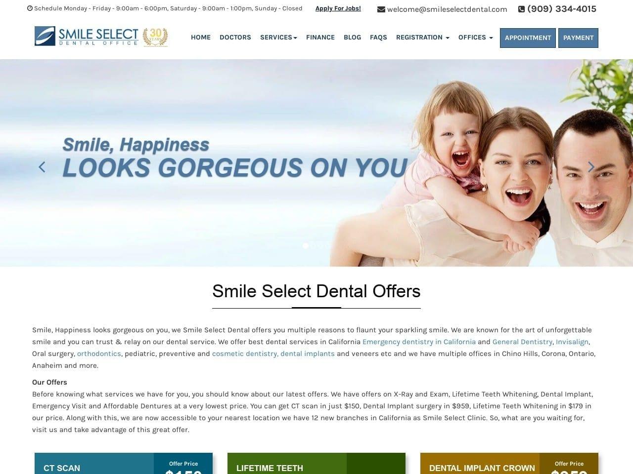Smile Select Dental Office Kansagra Parimal DDS
