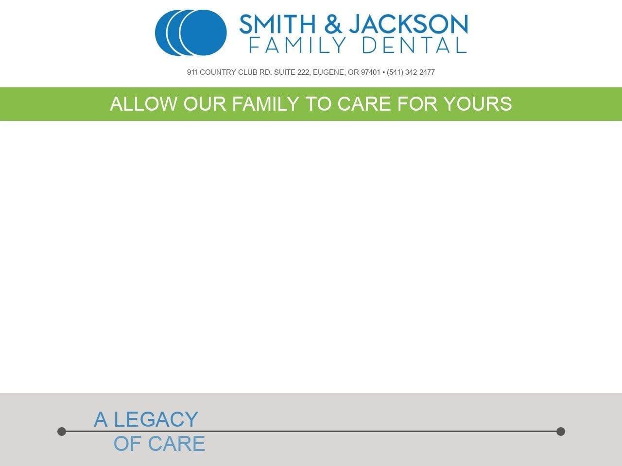 Smith & Jackson Family Dental screenshot