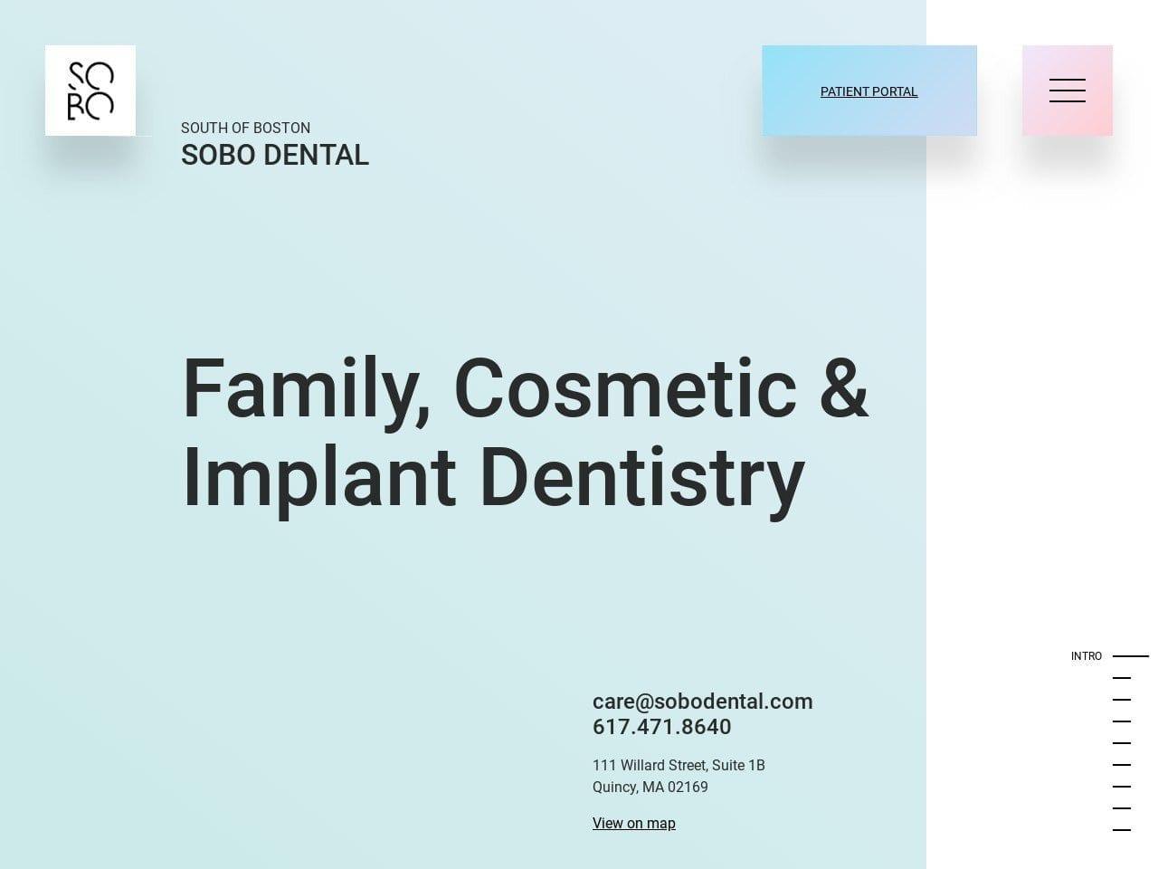 SOBO DENTAL Ivana Adamov DDS PC screenshot