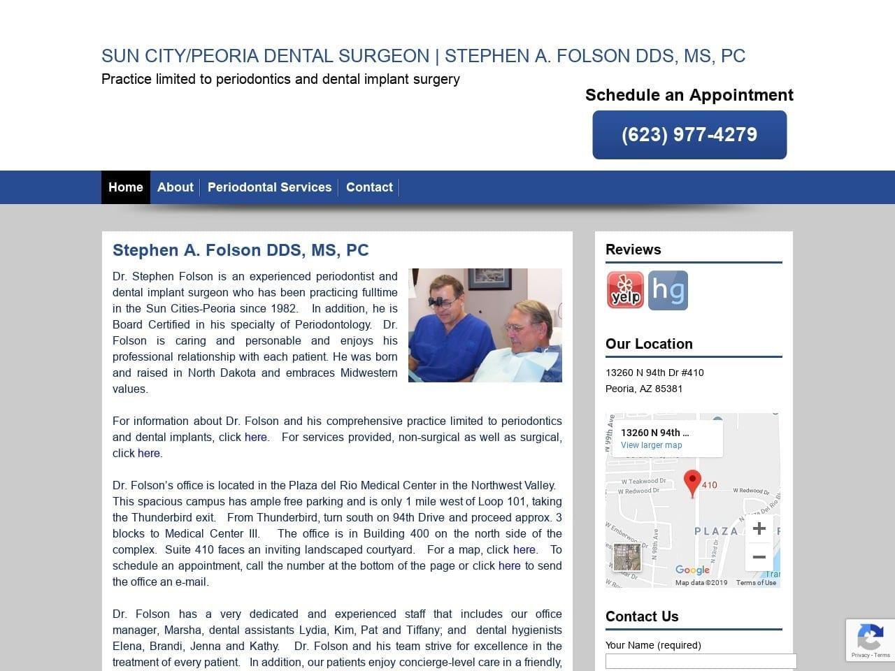 Stephen A Folson PC