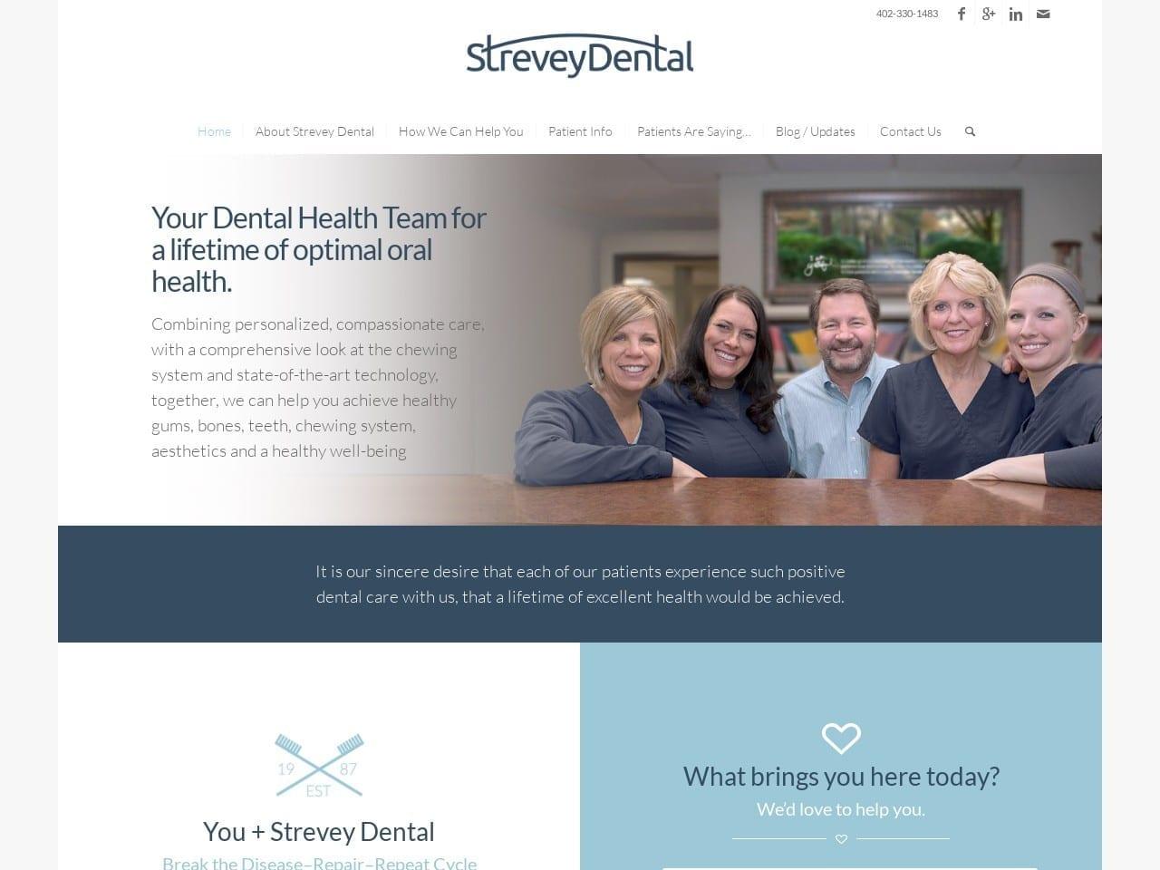 Strevey Dental screenshot