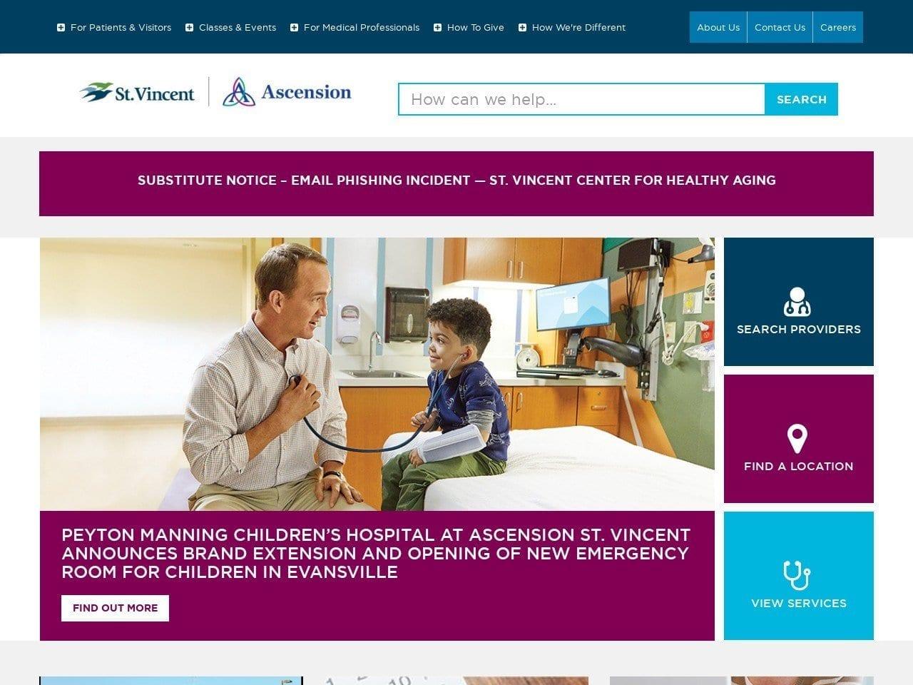 St Vincent Physician Network