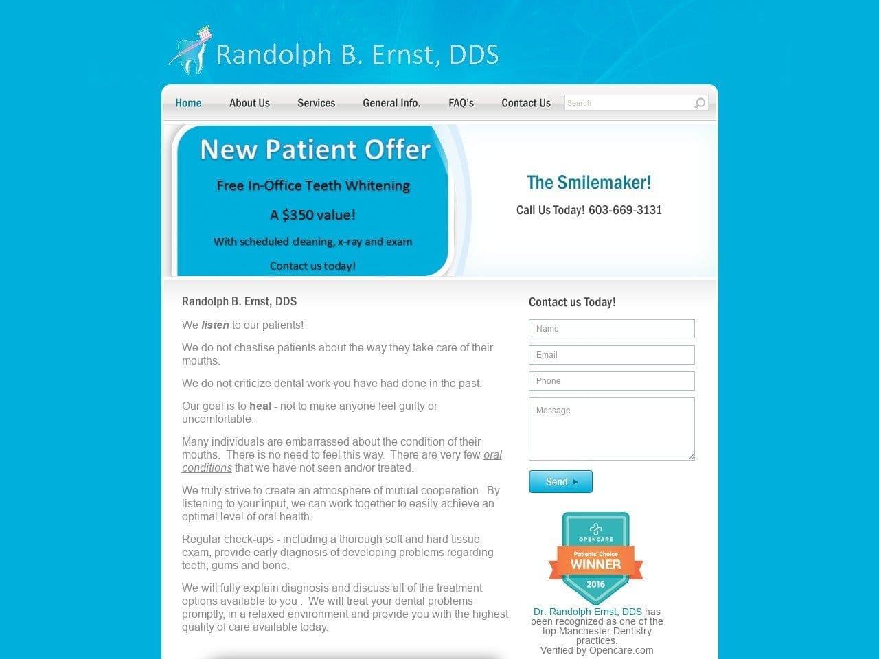Randolph B Ernst PC screenshot