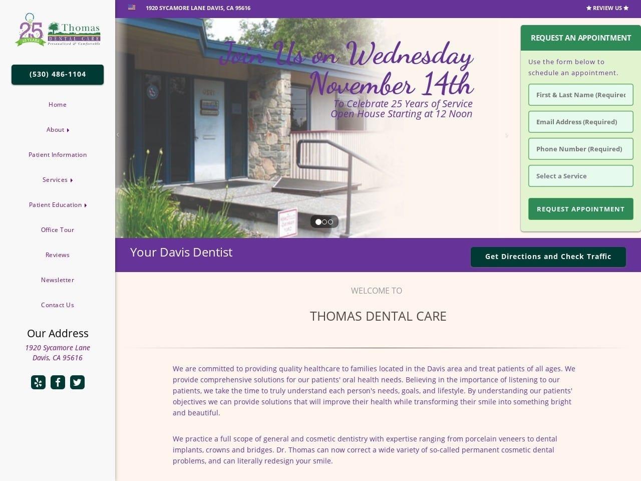 Thomas Dental Care screenshot