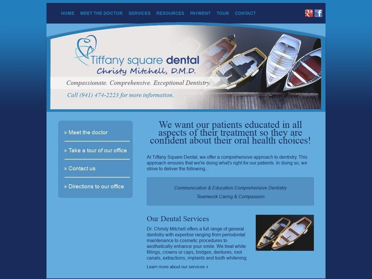 Tiffany Square Dental screenshot