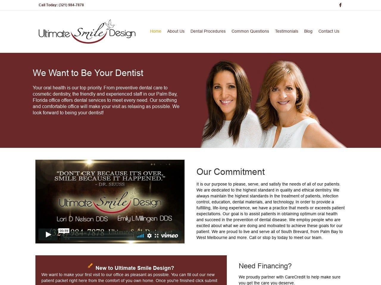 Lori D. Nelson DDS screenshot