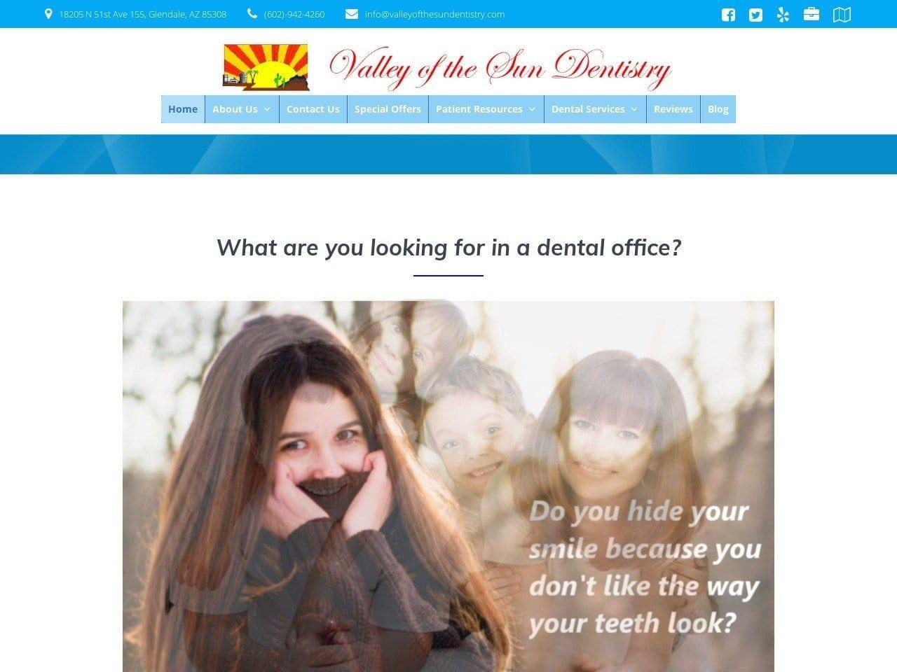 Valley Of The Sun Dentist screenshot