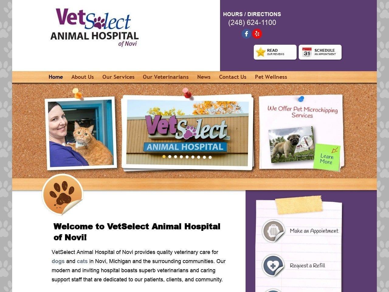 Vet Select Animal Hospital screenshot
