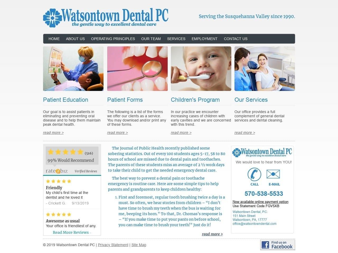 Watsontown Dental PC