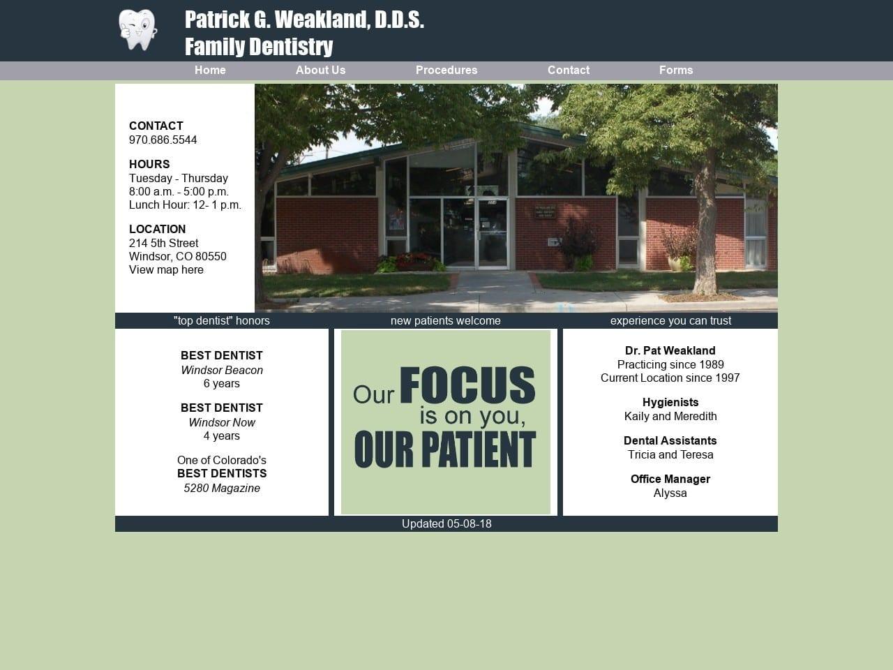 Weakland Pat DDS