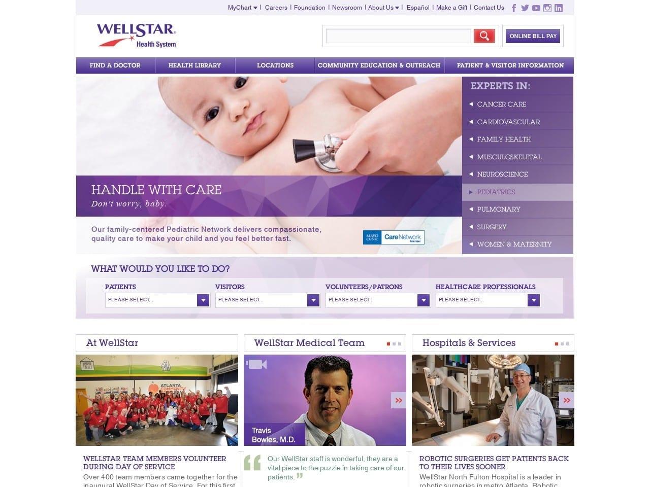 Wellstar Windy Hill Hospital screenshot