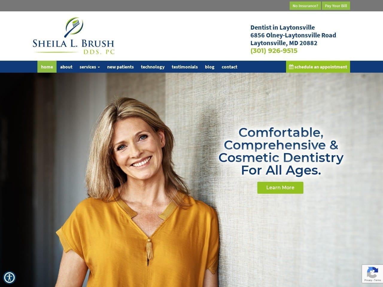 Sheila L Brush DDS
