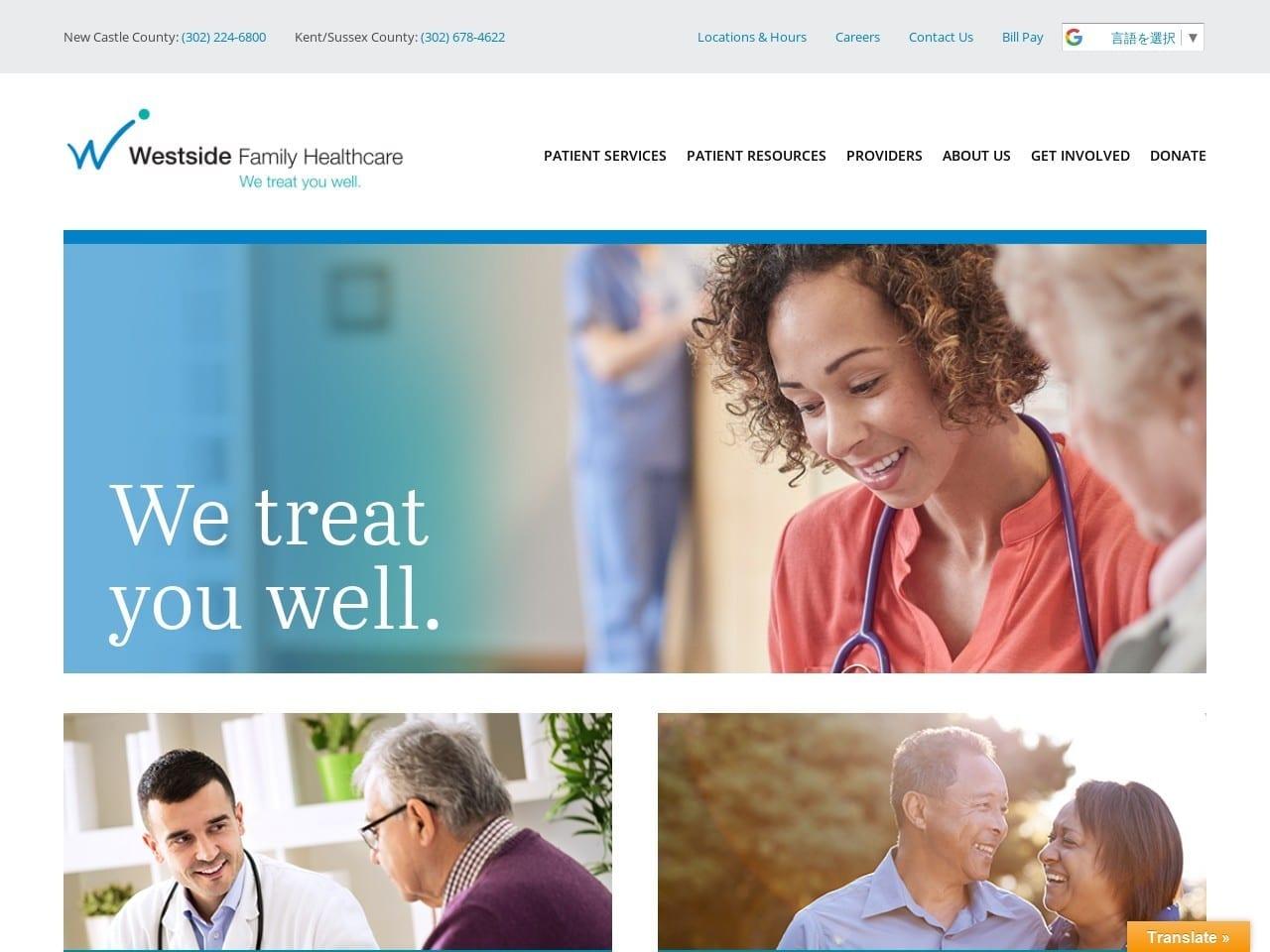 Westside Family Healthcare screenshot